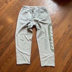 NEW - Madhappy Green Sweatpants with Logo - Never Worn
